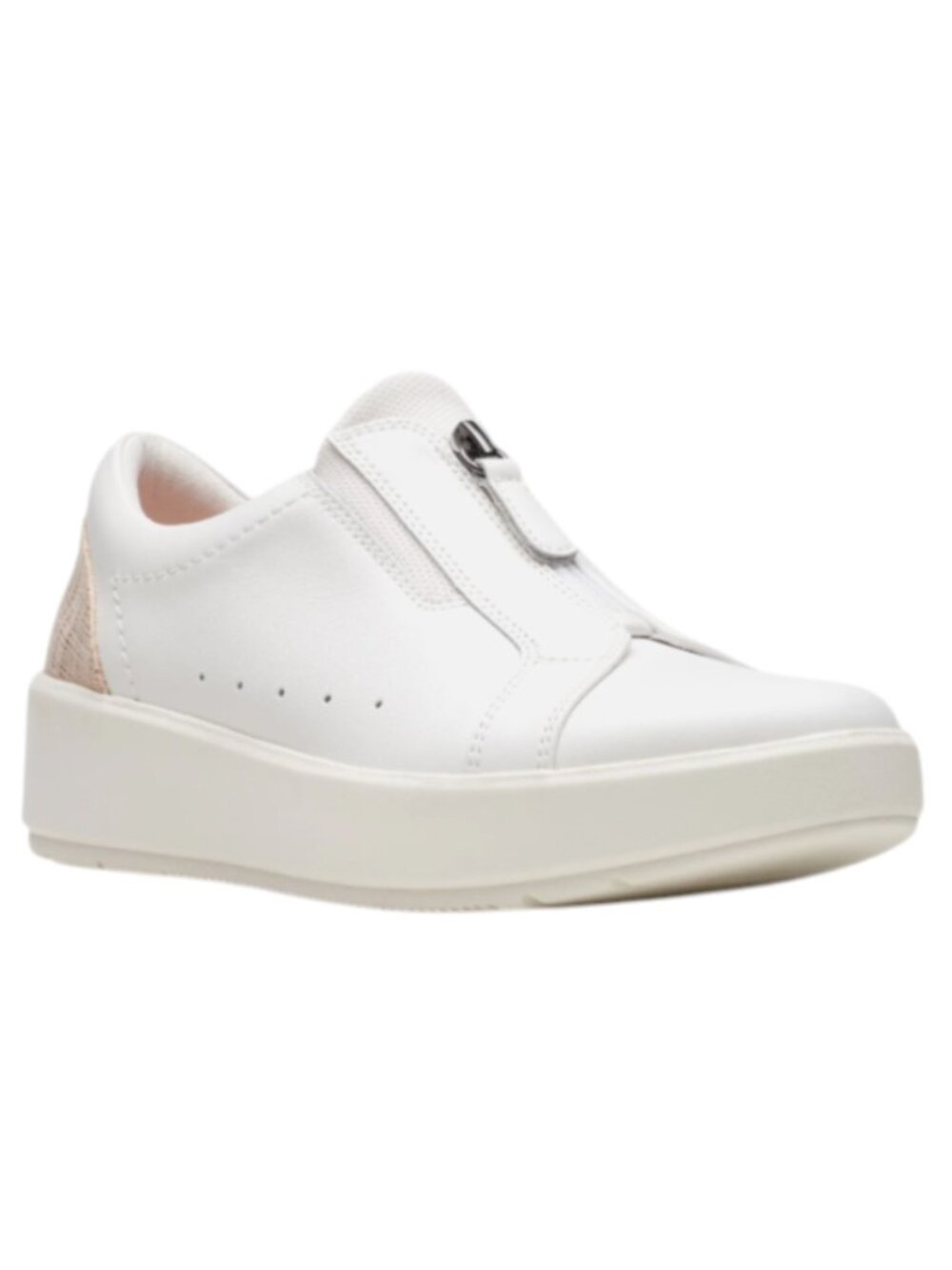 NEW CLARKS Women’s Layton Rae Sandals – White – Size US 7